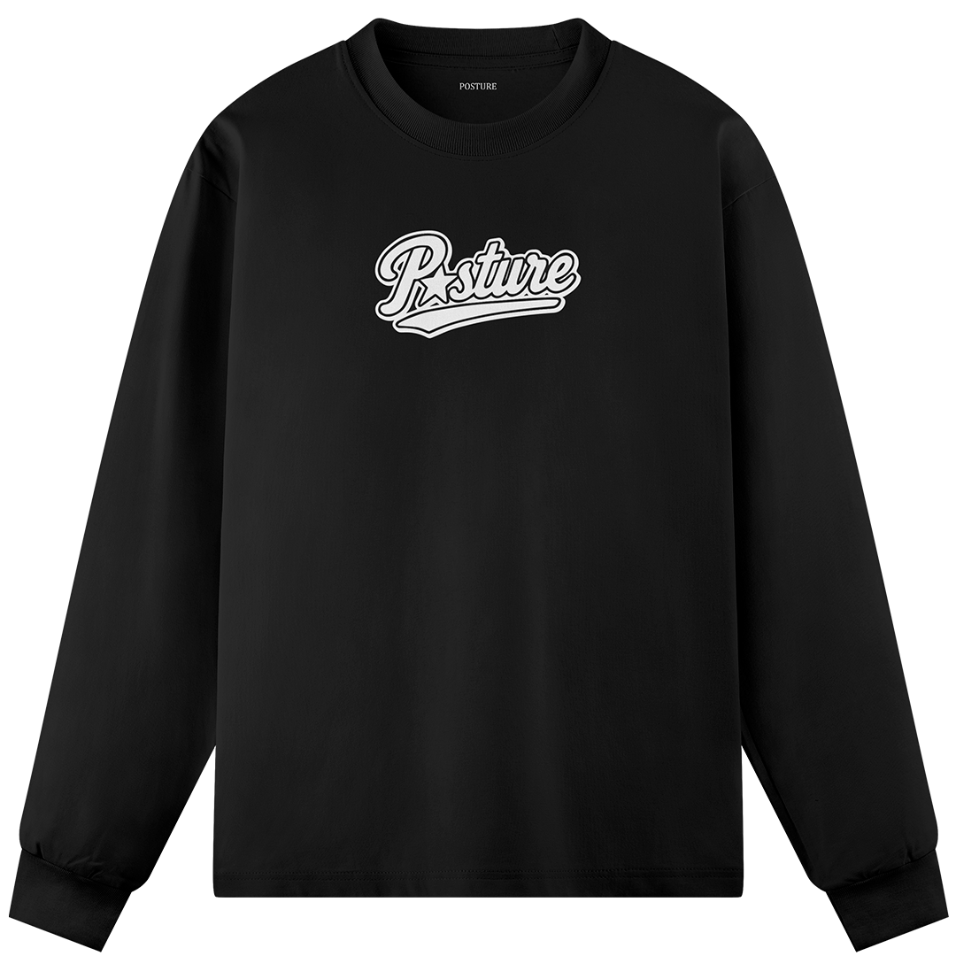 PSTR Longsleeve Preta