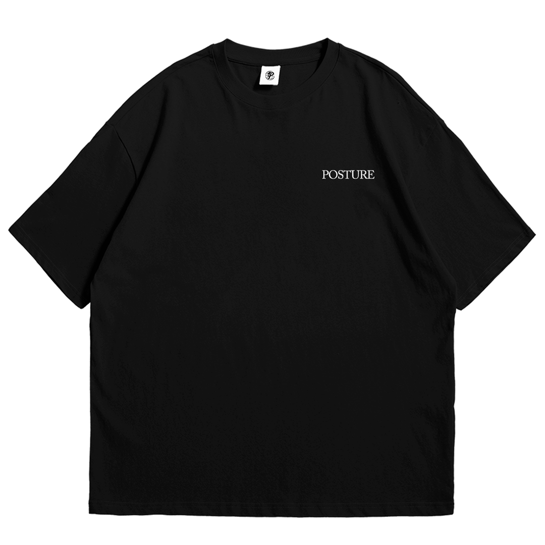 Posture T-shirt Preta