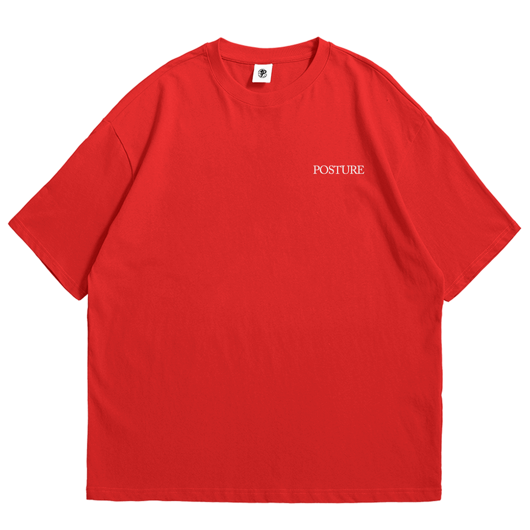 Posture T-shirt Vermelha