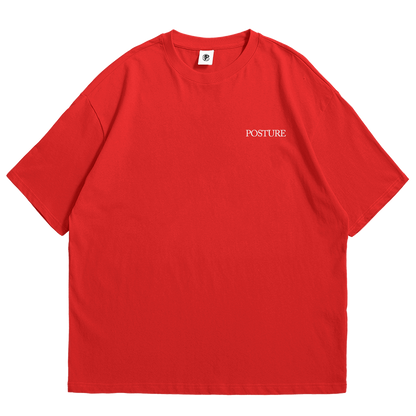 Posture T-shirt Vermelha