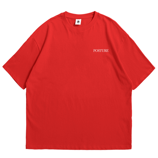 Posture T-shirt Vermelha