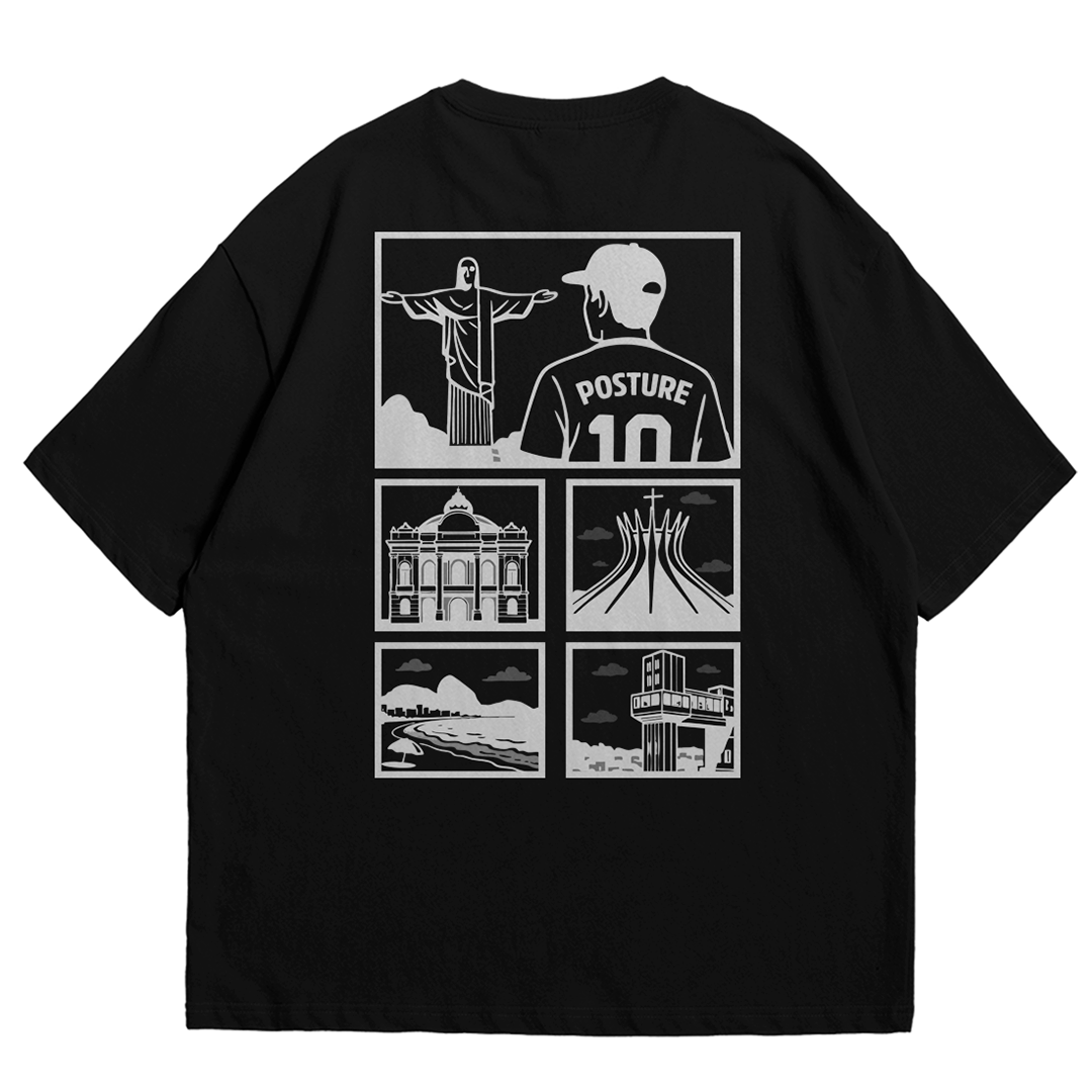 Capital T-shirt Preta