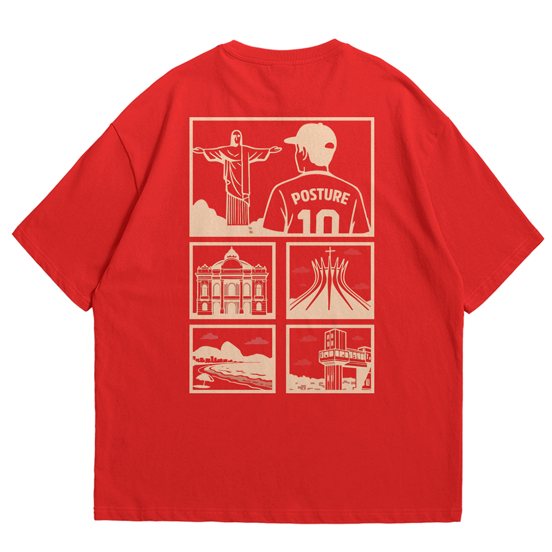 Capital T-shirt Vermelha